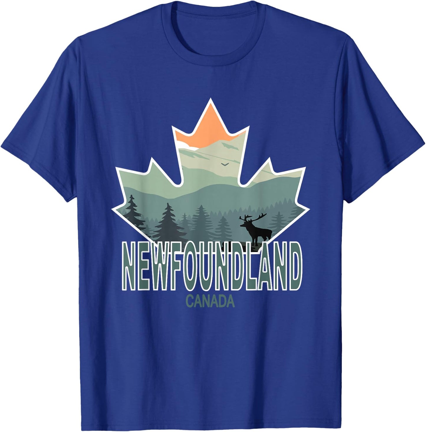 Newfoundland, Canada T-Shirt - T-Shirt | Royal