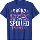 Proud Grandma of a very spoiled Poodle Dog Poodle Grandma T-Shirt - T-Shirt | Royal