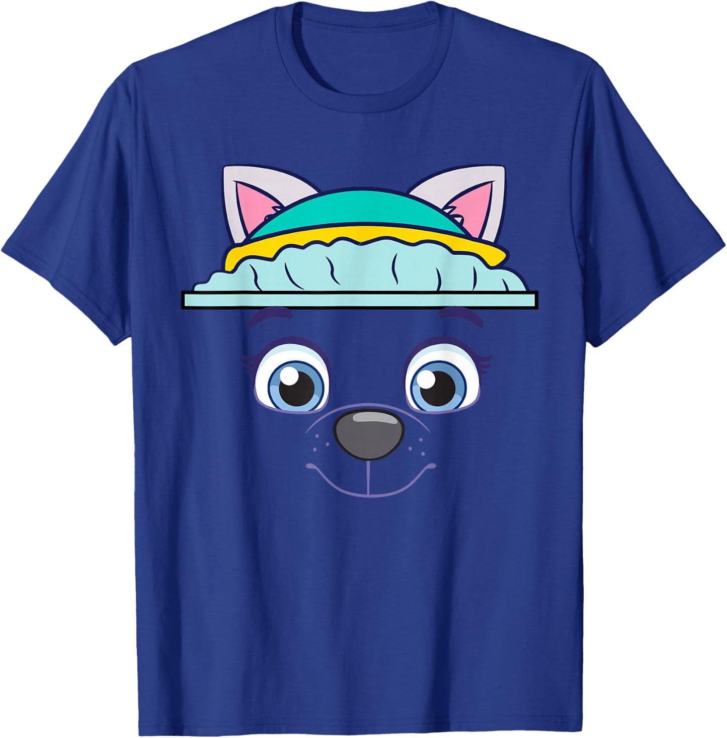 Paw Patrol Everest Character Face T-Shirt - T-Shirt | Royal