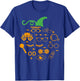 Optometry Symbols Pumpkin Shape Autumn Halloween Optometrist T-Shirt - T-Shirt | Royal