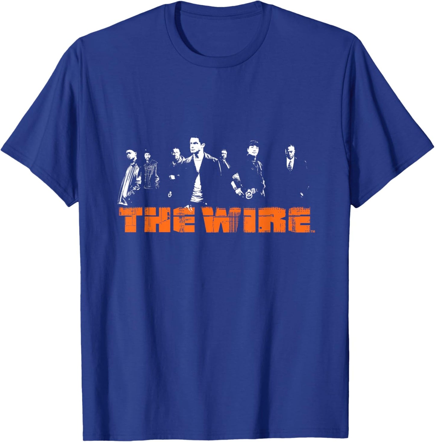 Das ikonische Logo und die Cast-Grafik von The Wire PAPL14507 T-Shirt - T-Shirt | Royal