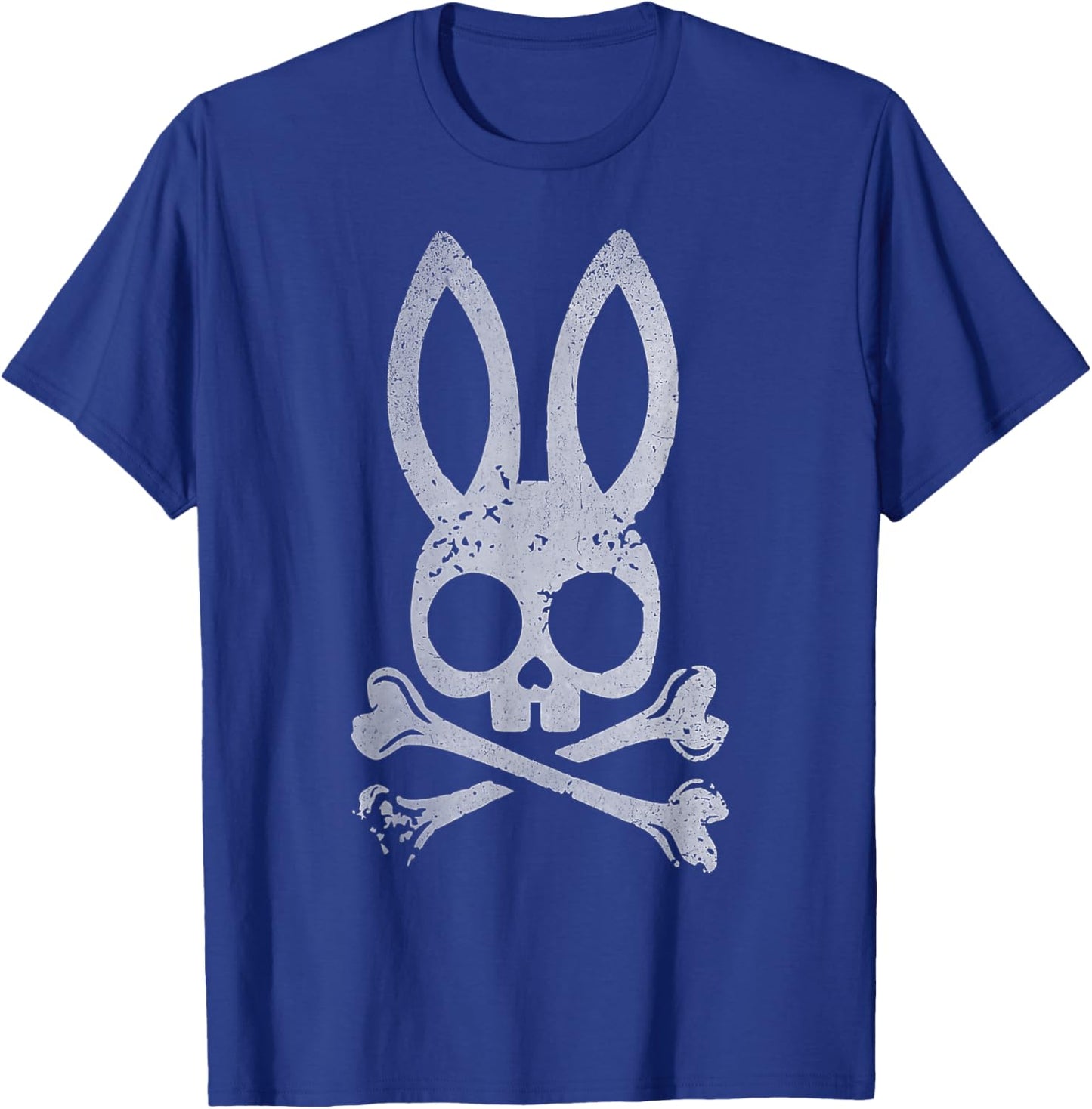 Jolly Roger Bunny Skull Crossbones Men Women Kids T-Shirt - T-Shirt | Royal