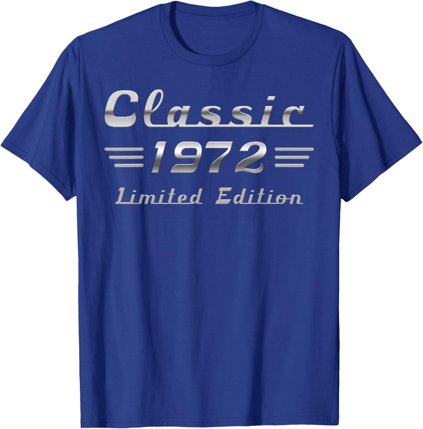 Classic 1972 Oldtimer 54. Geburtstag Limited Edition T-Shirt - T-Shirt | Royal