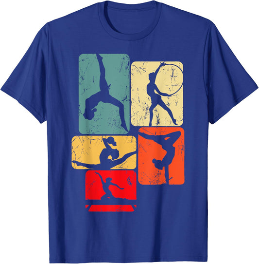 Gymnastics Gymnastics Children Girls Ladies T-Shirt - T-Shirt | Royal
