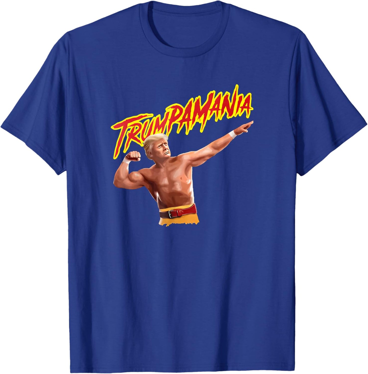 Funny Trumpmania Wrestling Meme 2024 T-Shirt - T-Shirt | Royal