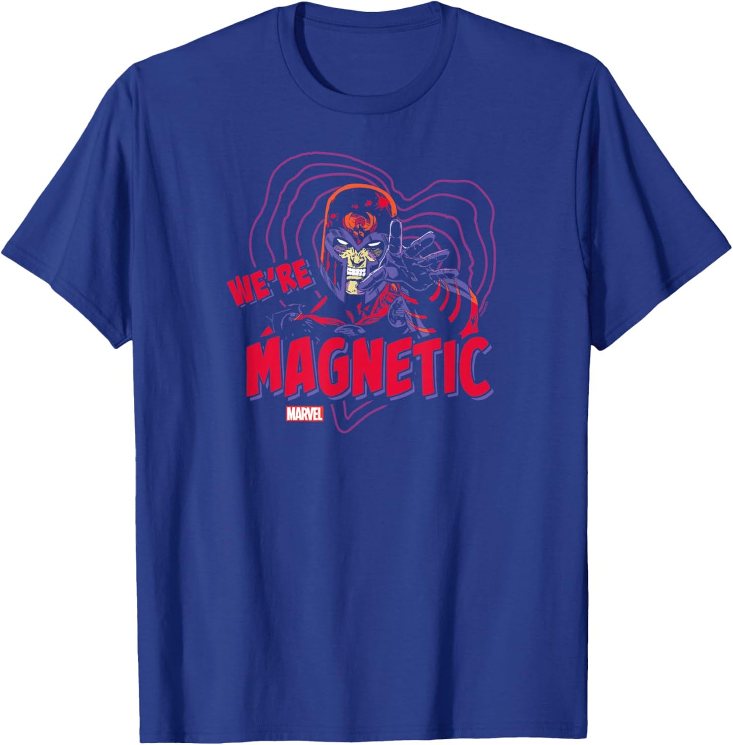 X-Men - Magneto We're Magnetic Valentine's Day T-Shirt - T-Shirt | Royal