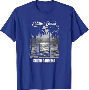 Edisto Beach Souvenir - South Carolina Reminder Women Kids T-Shirt - T-Shirt | Royal