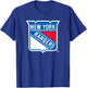 New York Rangers Icon Officially Licensed T-Shirt - T-Shirt | Royal