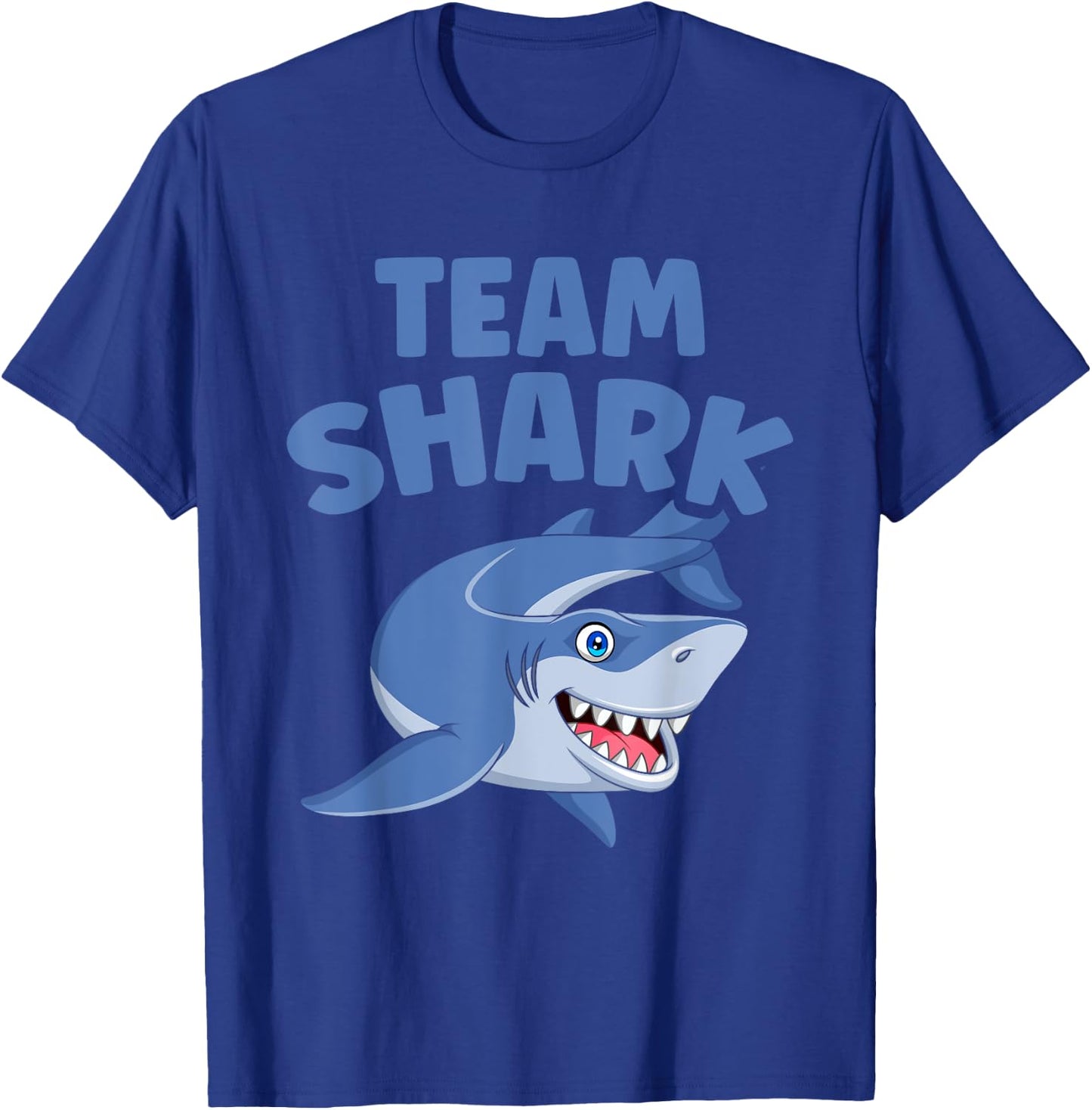 Team Shark Marine Biology Shark Lover Ocean T-Shirt - T-Shirt | Royal
