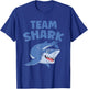 Team Shark Marine Biology Shark Lover Ocean T-Shirt - T-Shirt | Royal