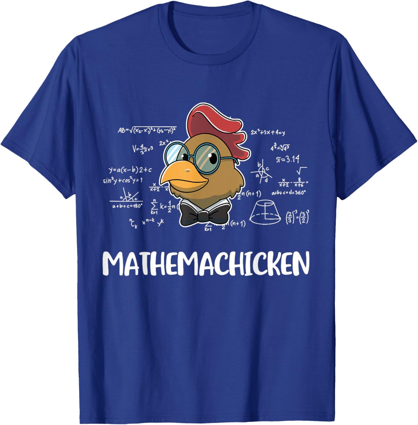 Mathemachicken T-Shirt - T-Shirt | Royal