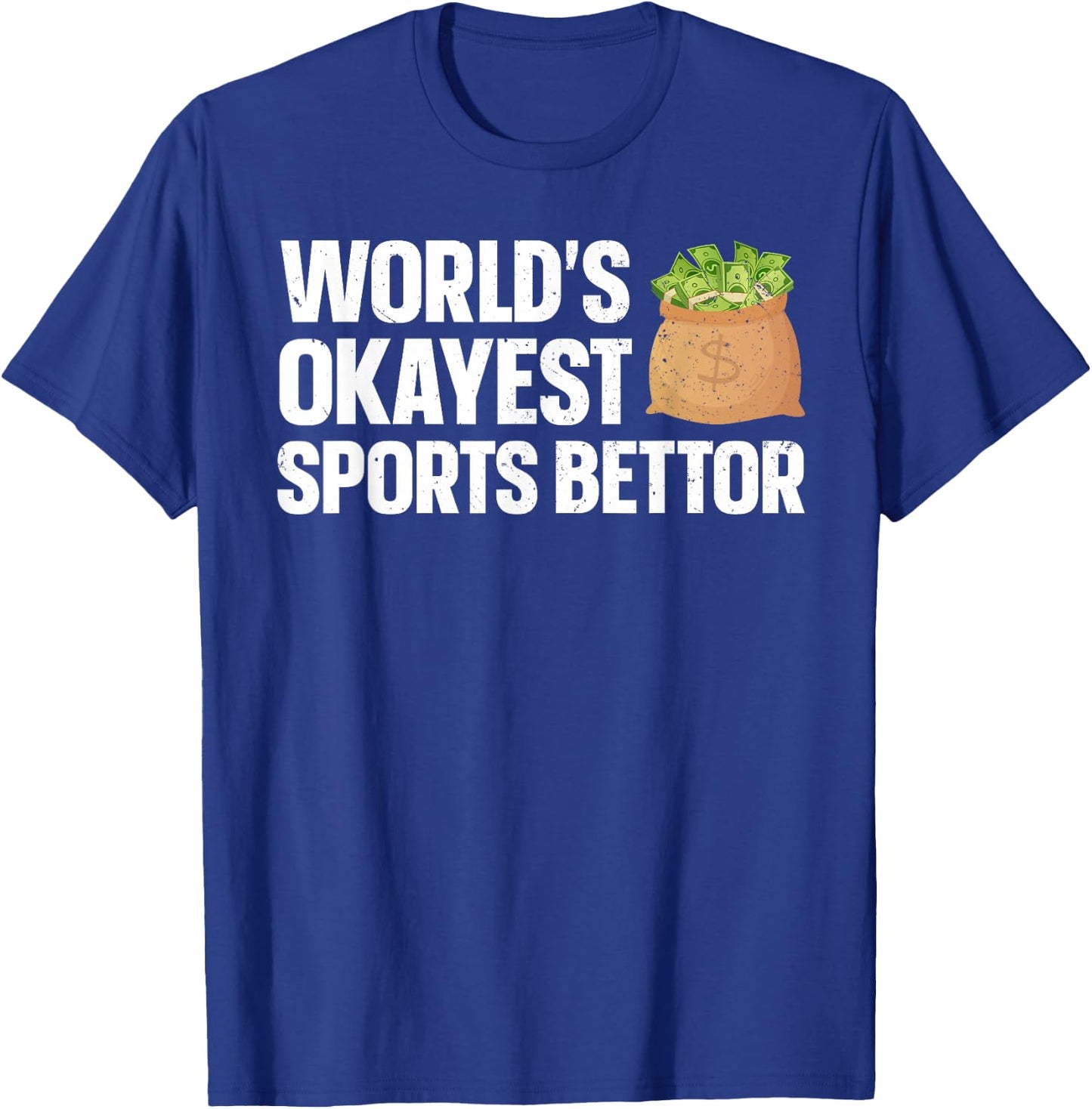 Funny Sports Betting Design Women Sports Gambler T-Shirt - T-Shirt | Royal