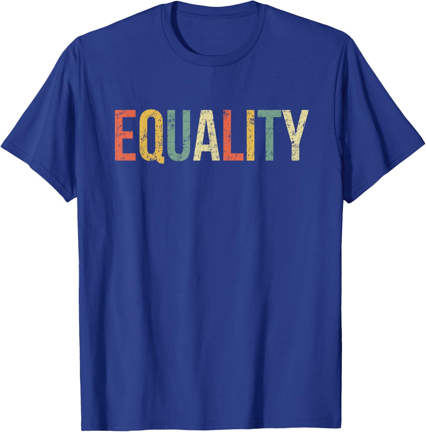 Equality Shirt Civil Rights Social Justice BLM T-Shirt - T-Shirt | Royal