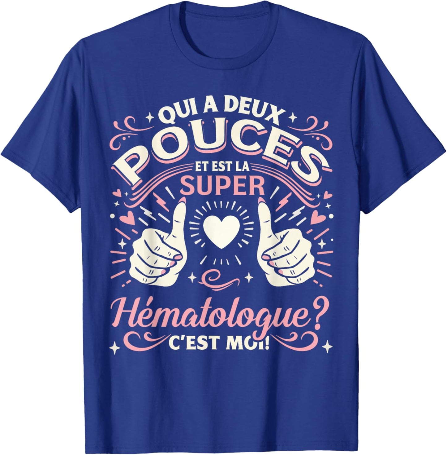 A Super Hematologist Gift Hematologist Hematology T-Shirt - T-Shirt | Royal