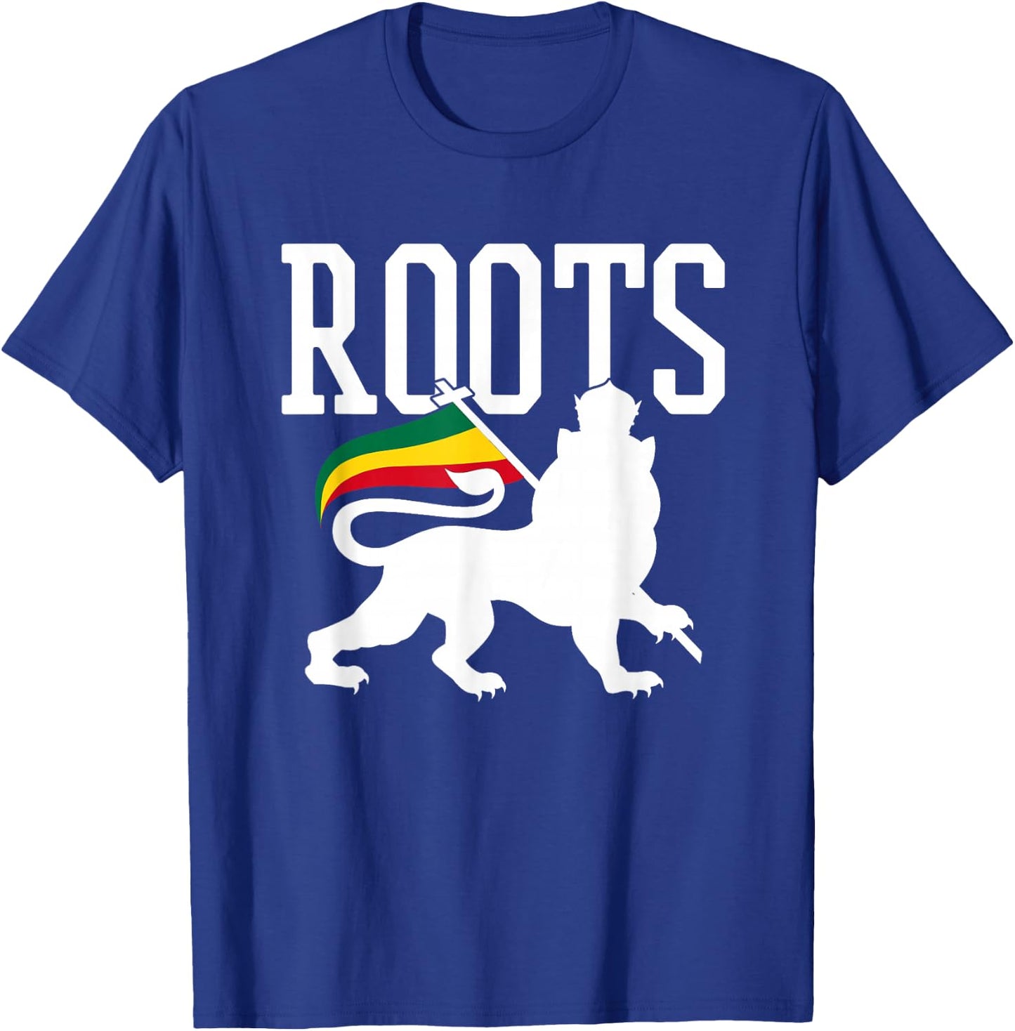 Reggae Roots Lion Of Judah Rastafari Rasta Music Gift T-Shirt - T-Shirt | Royal