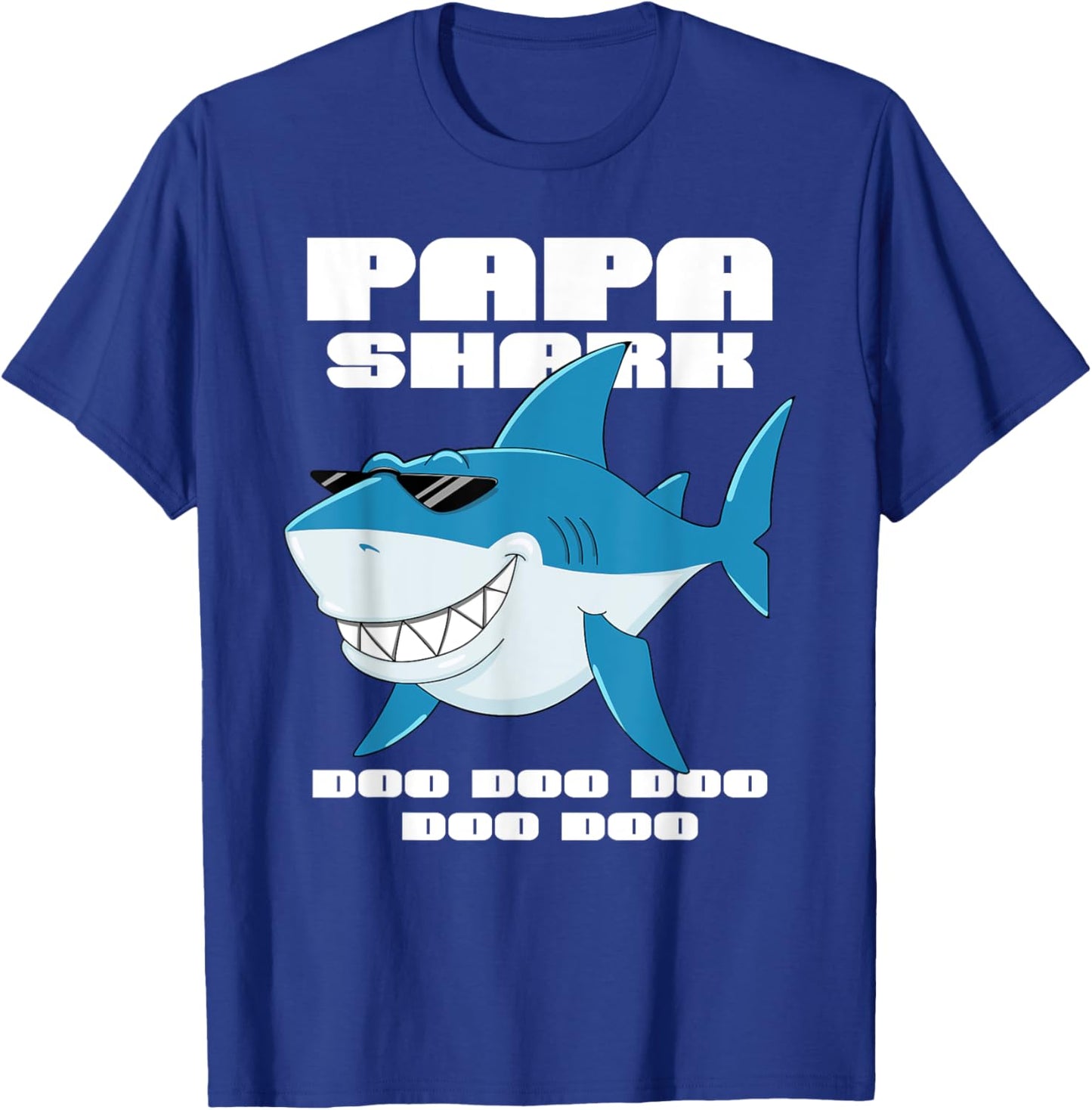 Papa Shark , Daddy Shark Shirt, Family Shark Gift T-Shirt - T-Shirt | Royal