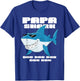 Papa Shark , Daddy Shark Shirt, Family Shark Gift T-Shirt - T-Shirt | Royal