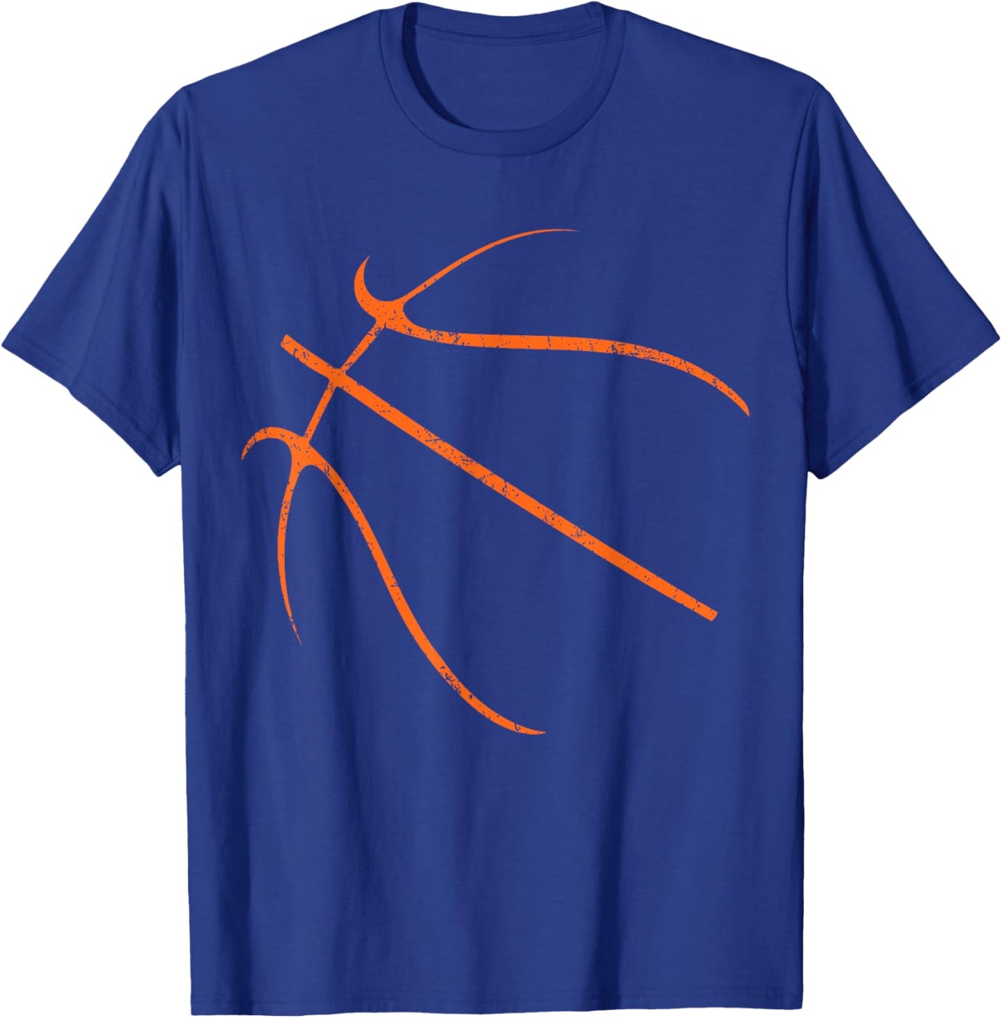 Basketball Silhouette Bball Player Coach Sports Baller Gifts T-Shirt - T-Shirt | Royal