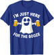 Drinking Halloween Costume Men I'm Just Here for The Booze T-Shirt - T-Shirt | Royal