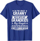 I'm The Crazy Granny Don't Mess With My Grandkids T-Shirt - T-Shirt | Royal