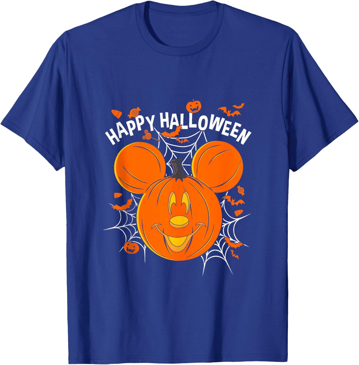 Disney Mickey & Friends Mickey Pumpkin Happy Halloween T-Shirt - T-Shirt | Royal