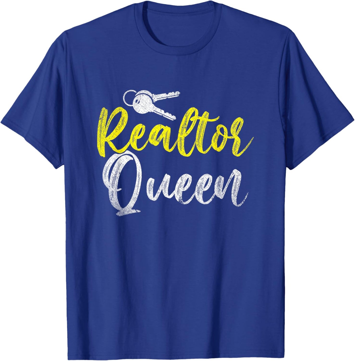 Real Estate Agent Women Gift Realtor Queen Realtor T-Shirt - T-Shirt | Royal