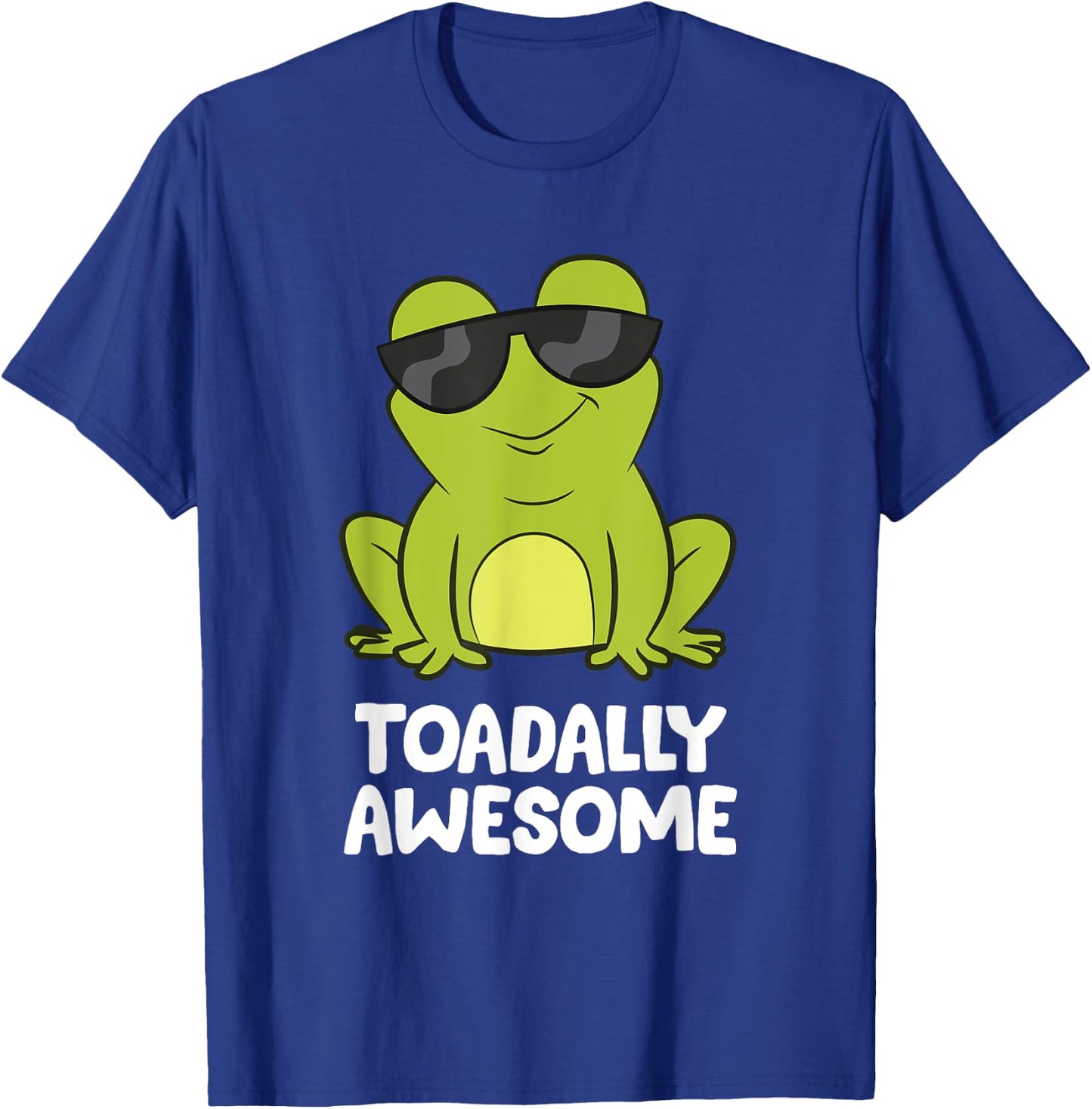 The Toad Lover Gift Store Toadally Awesome Amphibian Frog Funny Toad T-Shirt - T-Shirt | Royal