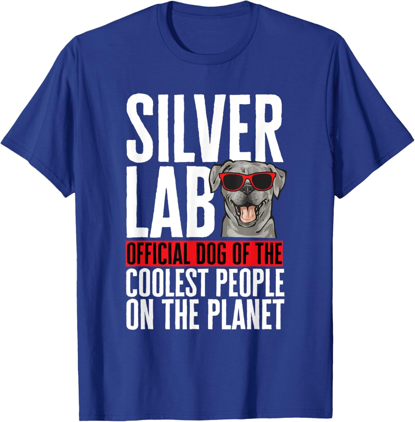 Silver Labrador Retriever Silver Lab T-Shirt - T-Shirt | Royal