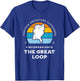 Great Loop Challenge Looper Adventure Conquered T-Shirt - T-Shirt | Royal