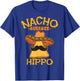 Nacho Average Hippo Mexican Hippopotamus Cinco De Mayo Party T-Shirt - T-Shirt | Royal