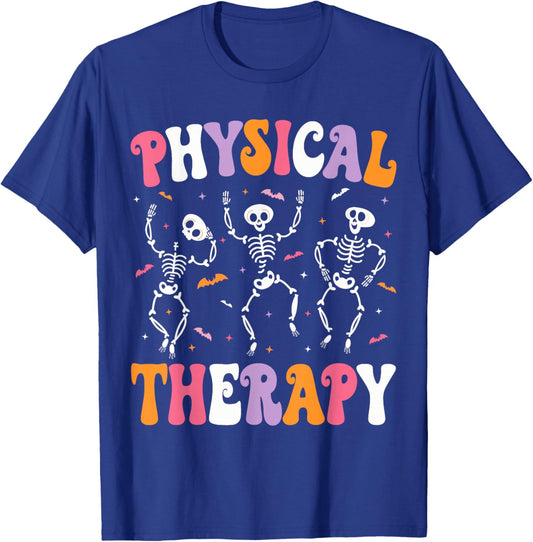 Physical Therapy Halloween Physical Therapist Halloween PT T-Shirt - T-Shirt | Royal