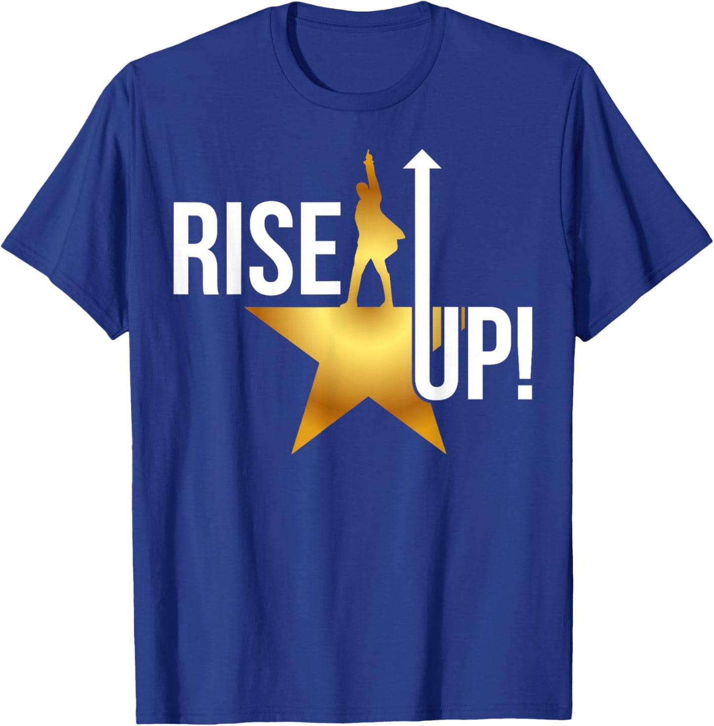 Rise Up Musical Theatre Nerd Musical Broadway Theater Geek T-Shirt - T-Shirt | Royal