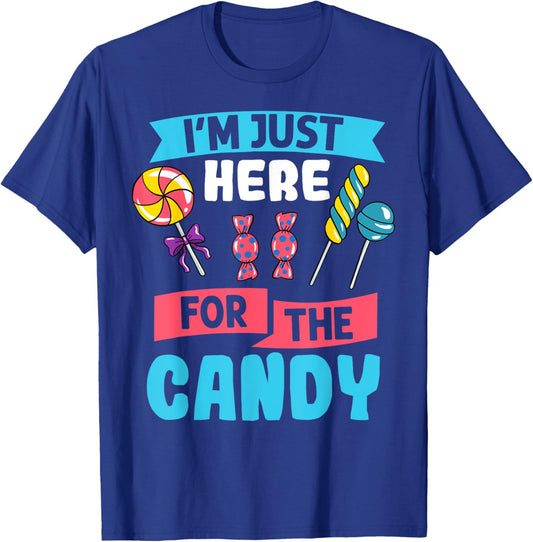 Candy Tester Sweets Halloween Lollipop T-Shirt - T-Shirt | Royal