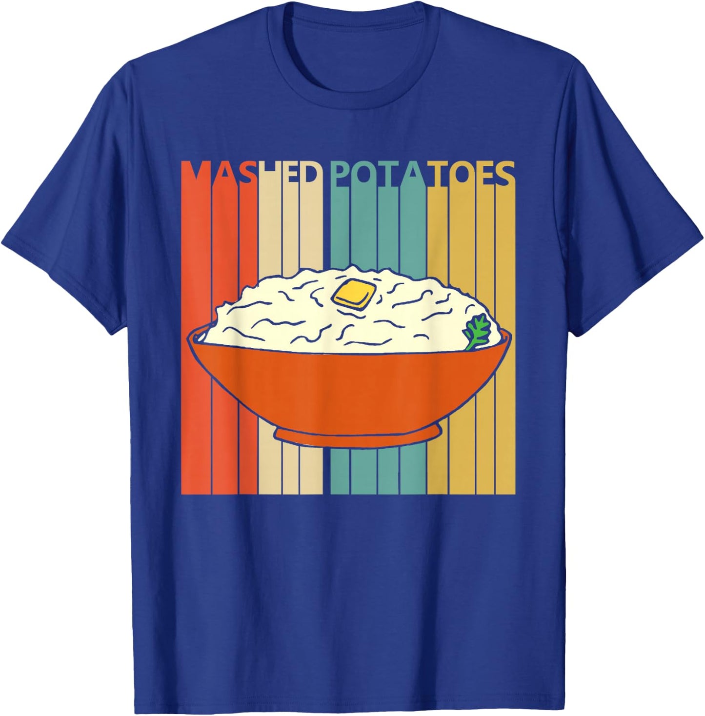 Vintage Mashed Potatoes T-Shirt - T-Shirt | Royal