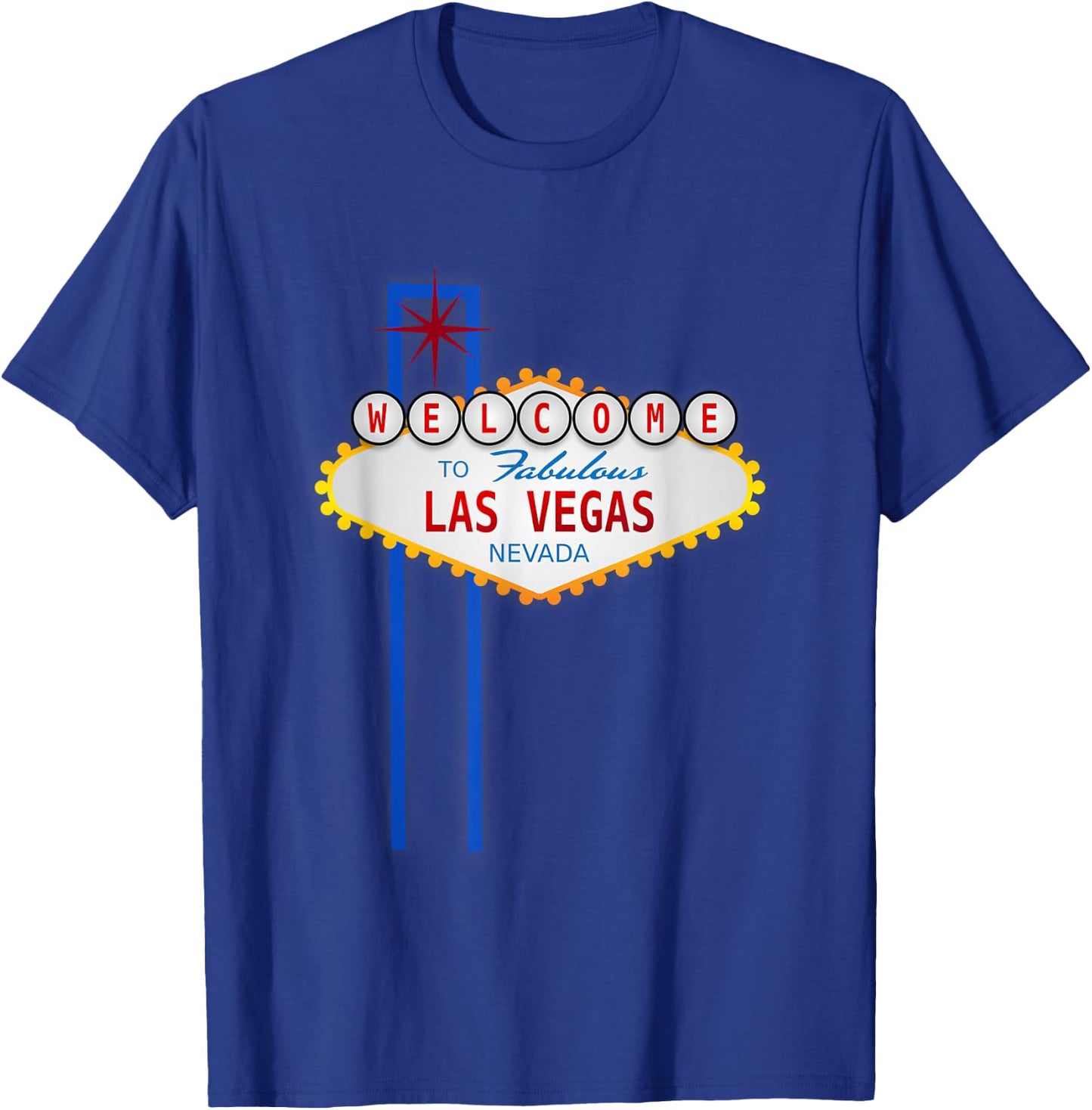 Las Vegas Vacation T-Shirt - T-Shirt | Royal