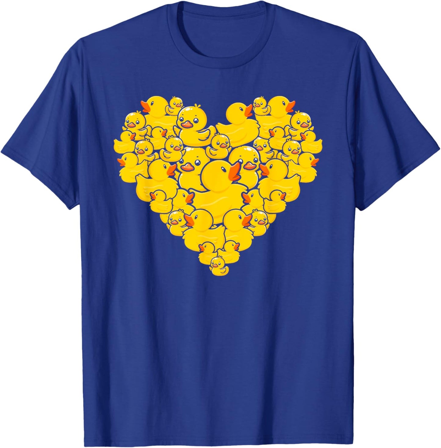 Duck Heart Symbol Love - Duck Lover T-Shirt - T-Shirt | Royal