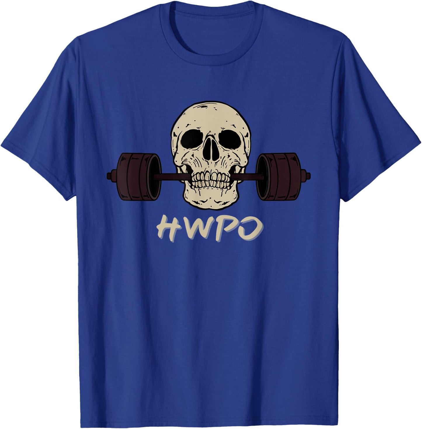 HWPO Hard Work Pays Off. Workout GYM T-Shirt - T-Shirt | Royal