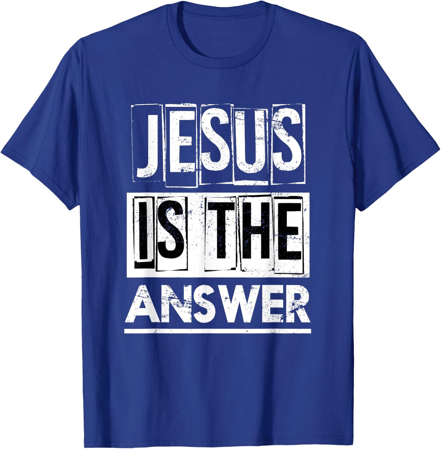 God Savior Devotee Christian Gift Jesus T-Shirt - T-Shirt | Royal