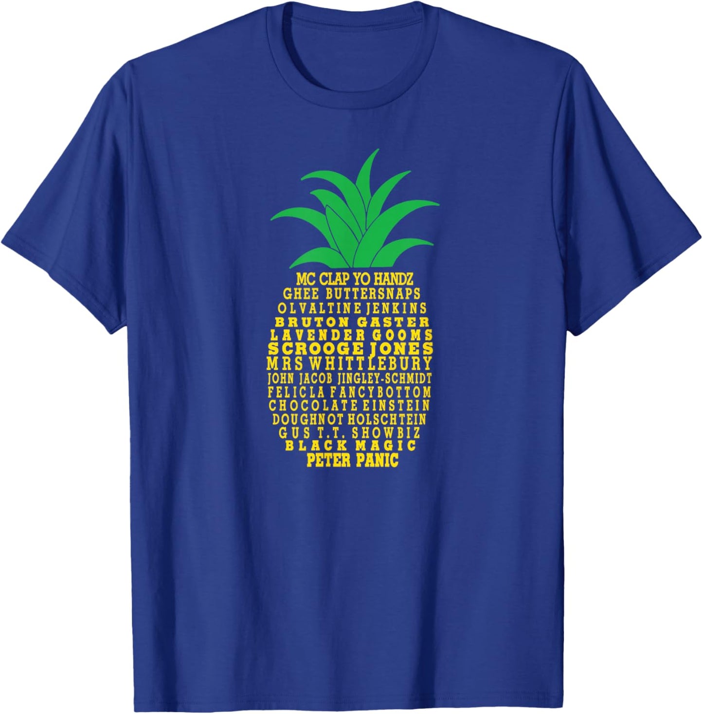 Nicknames of Gus Vintage Psych Pineapple Harajuku Lover T-Shirt - T-Shirt | Royal