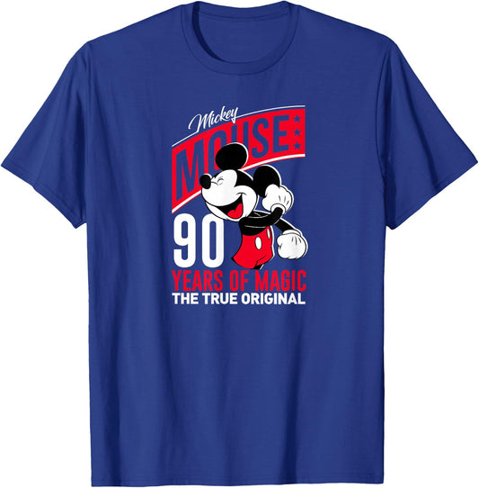 Disney - Mickey 90 Years of Magic T-Shirt - T-Shirt | Royal