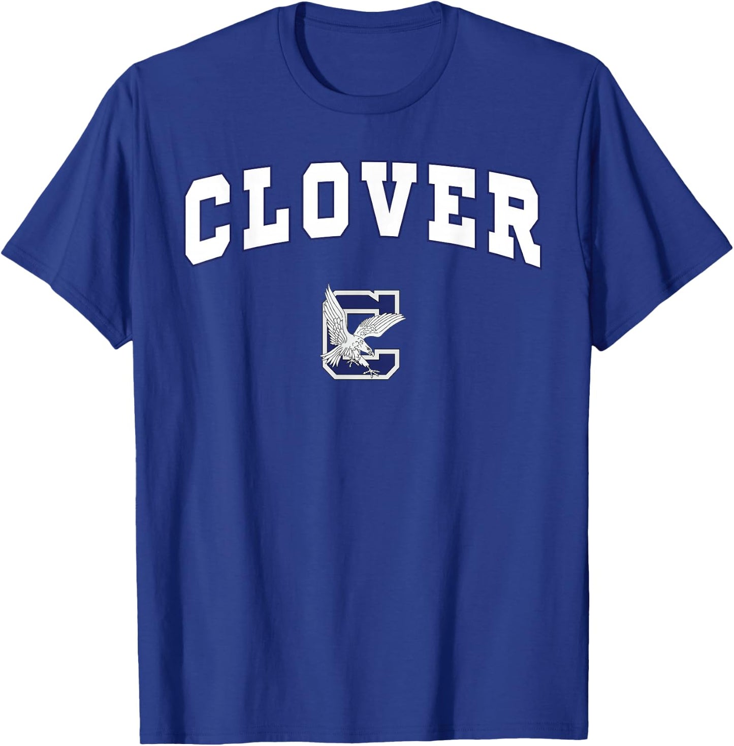 Clover High School Blue Eagles T-Shirt - T-Shirt | Royal