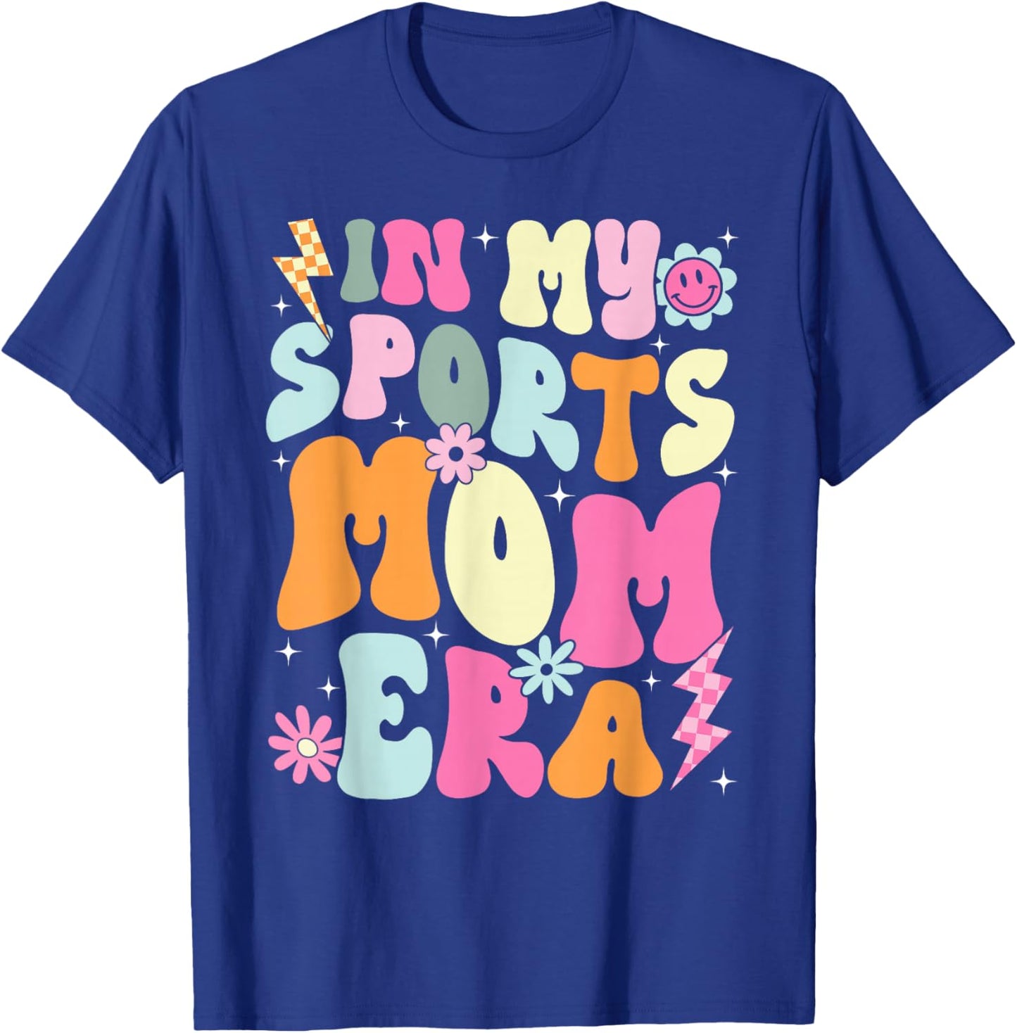 Sports Mom Era Sports Mom Life Kat In My Sports Mom Era Sports Mom Life Sports Lover Trendy T-Shirt - T-Shirt | Royal