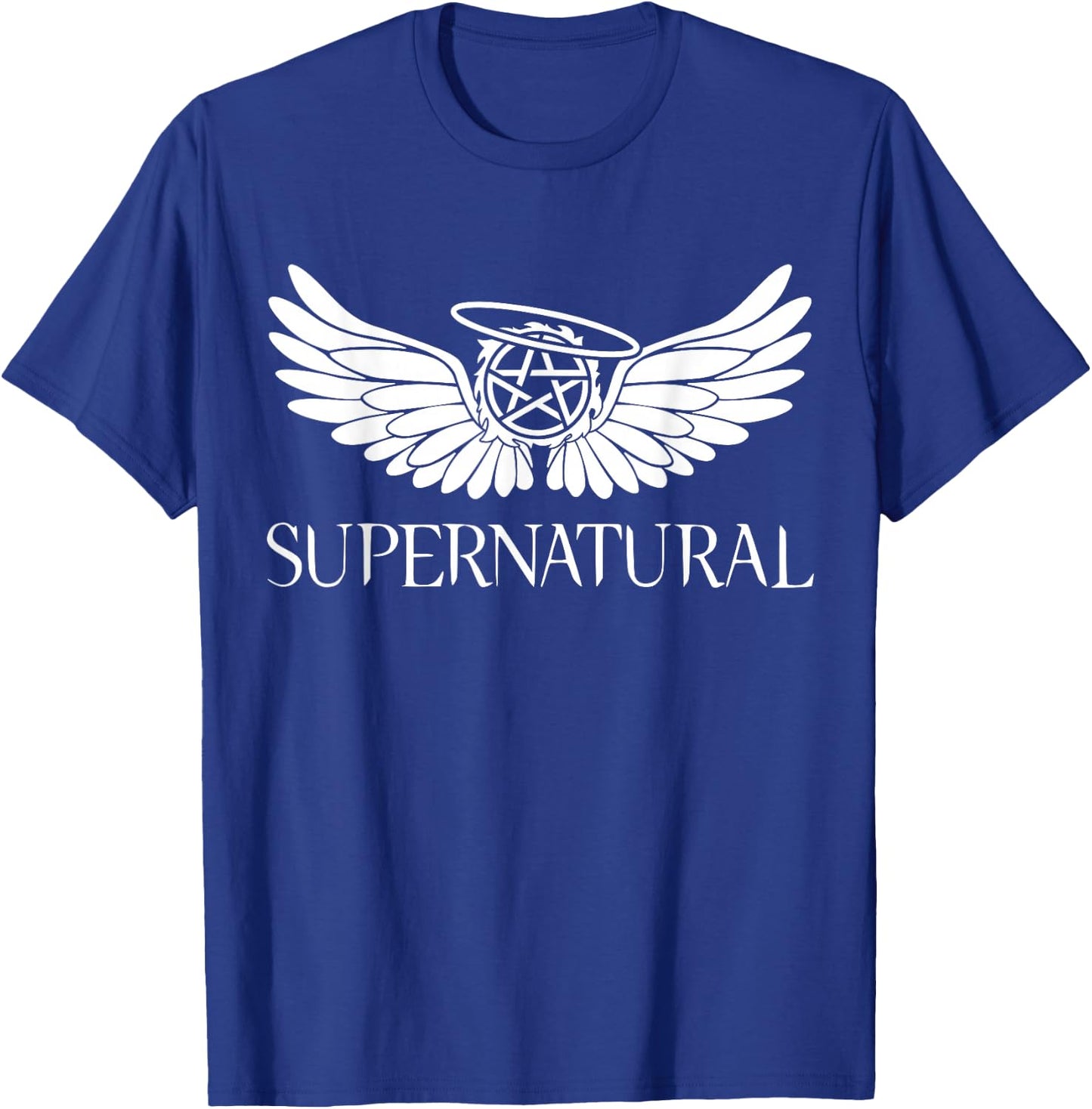 Supernatural Slogan Design T-Shirt - T-Shirt | Royal