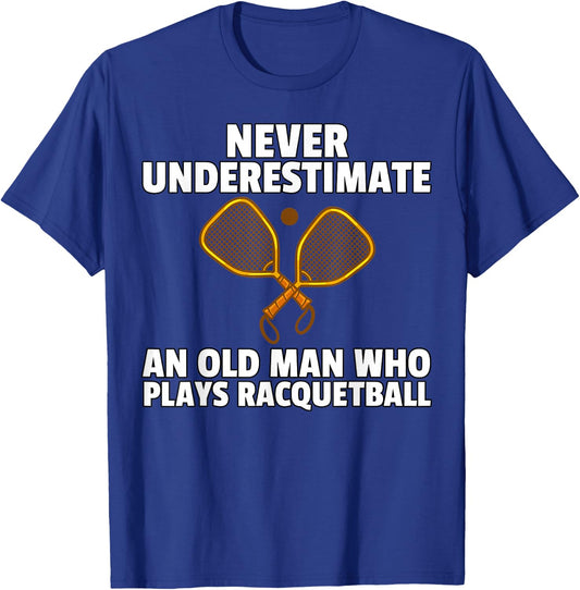 Racquetball For Racquetball Player T-Shirt - T-Shirt | Royal