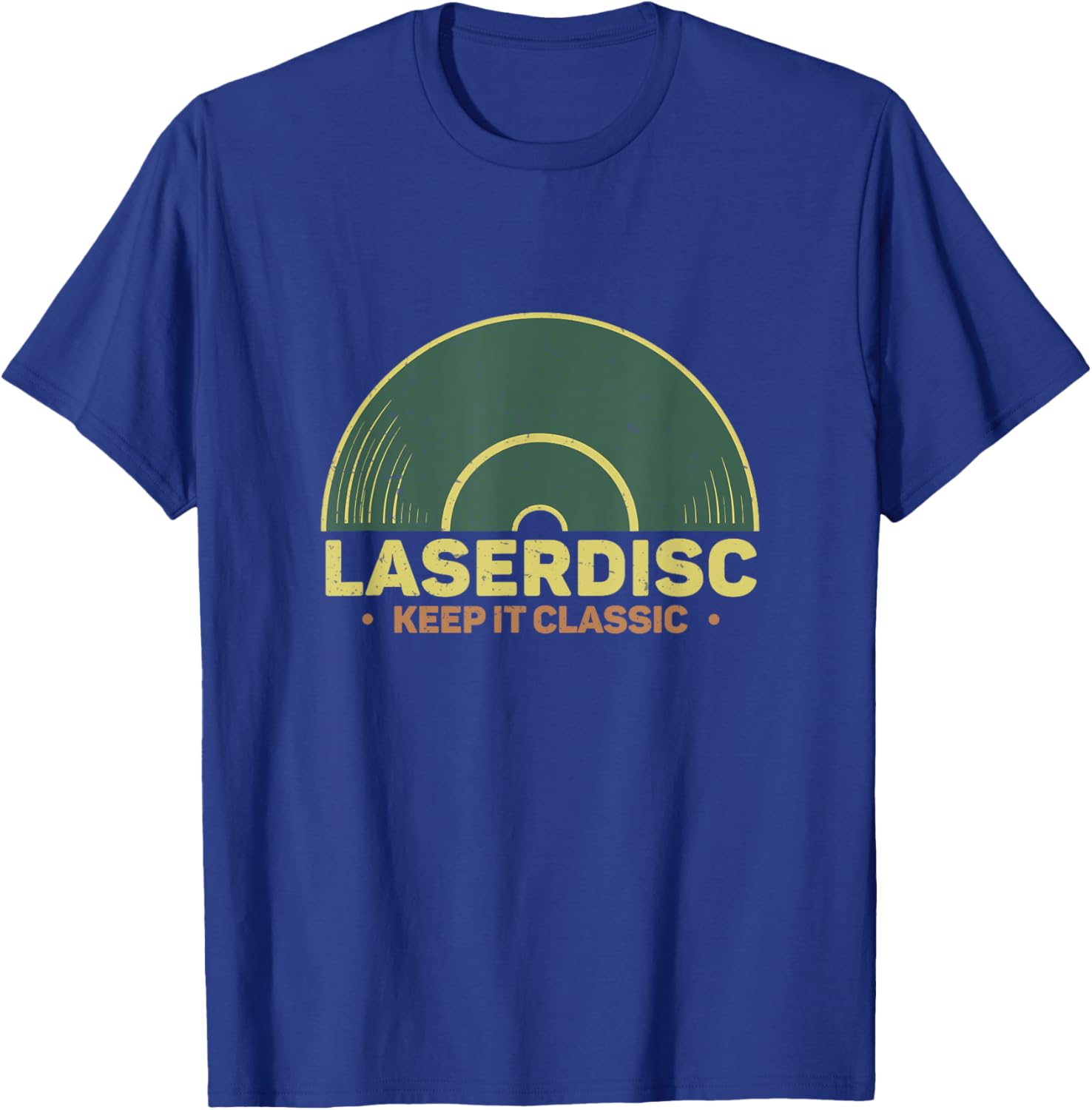 Reflective Optical Video Disc System Awesome Laserdisc Keep It Classic - Black, Small T-Shirt - T-Shirt | Royal