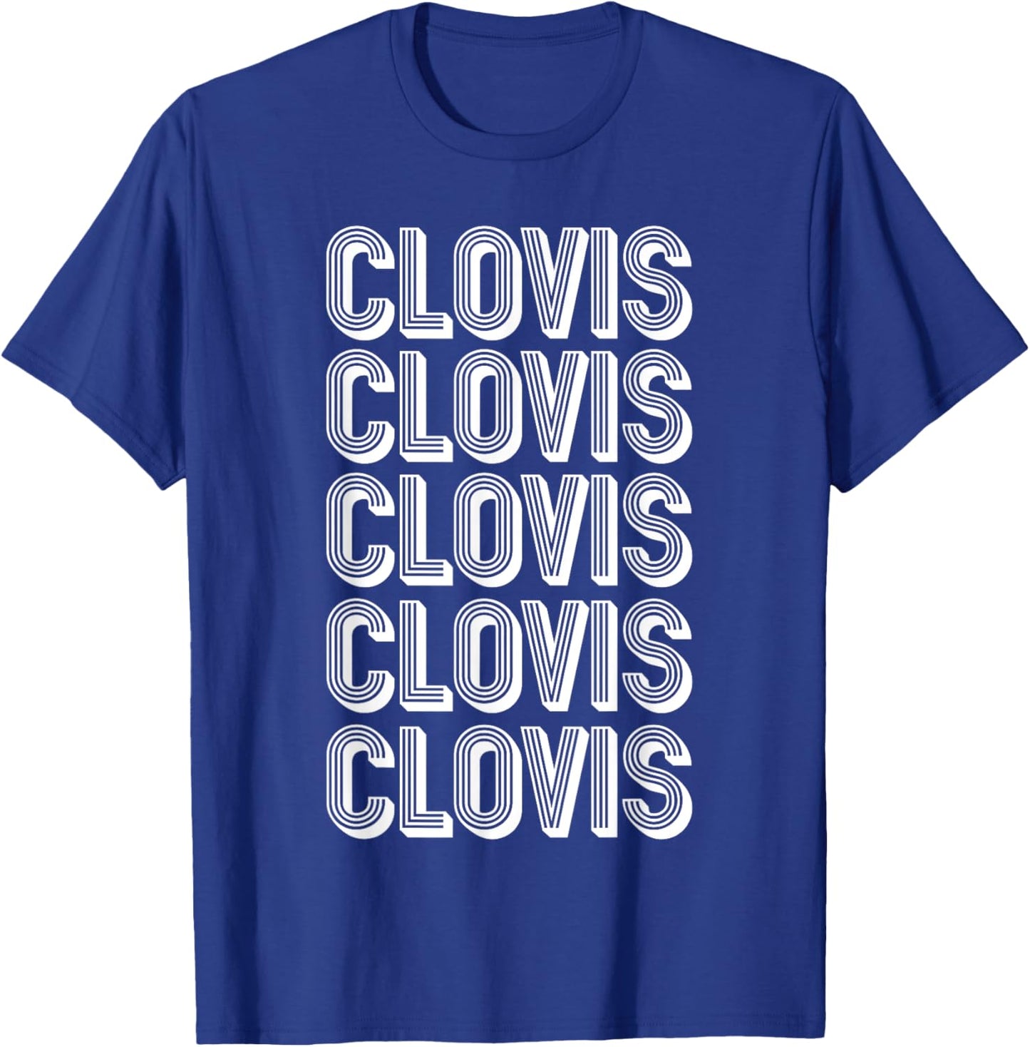 Clovis City T-Shirt - T-Shirt | Royal
