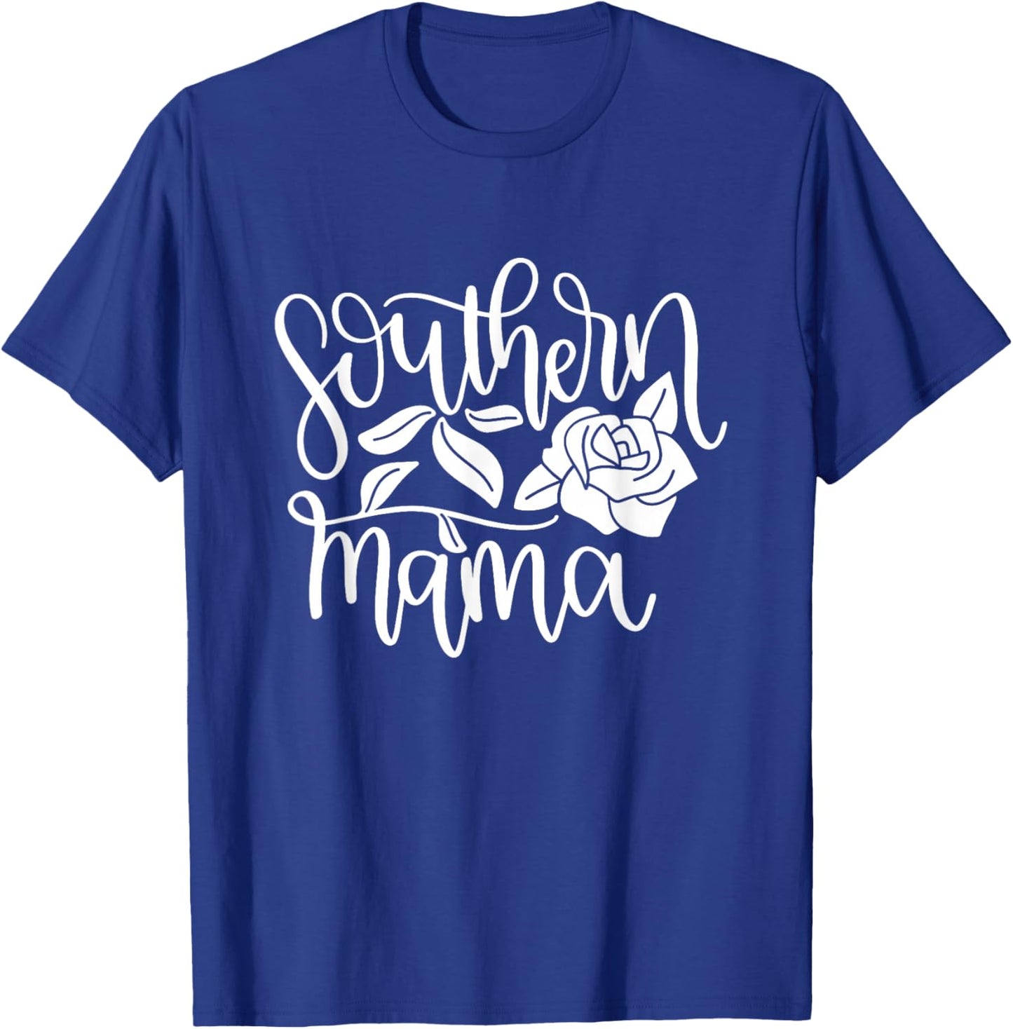 Southern Mama Floral Flower T-Shirt - T-Shirt | Royal