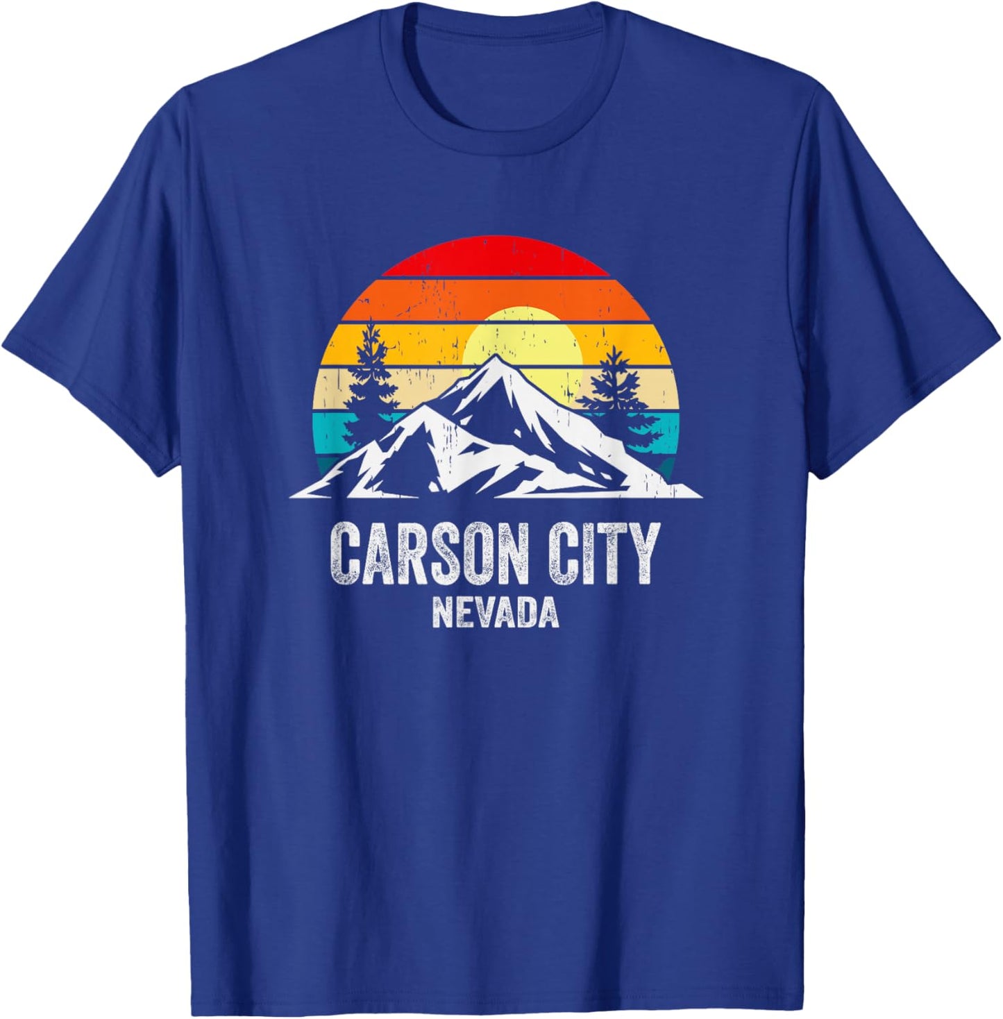 Carson City T-Shirt - T-Shirt | Royal
