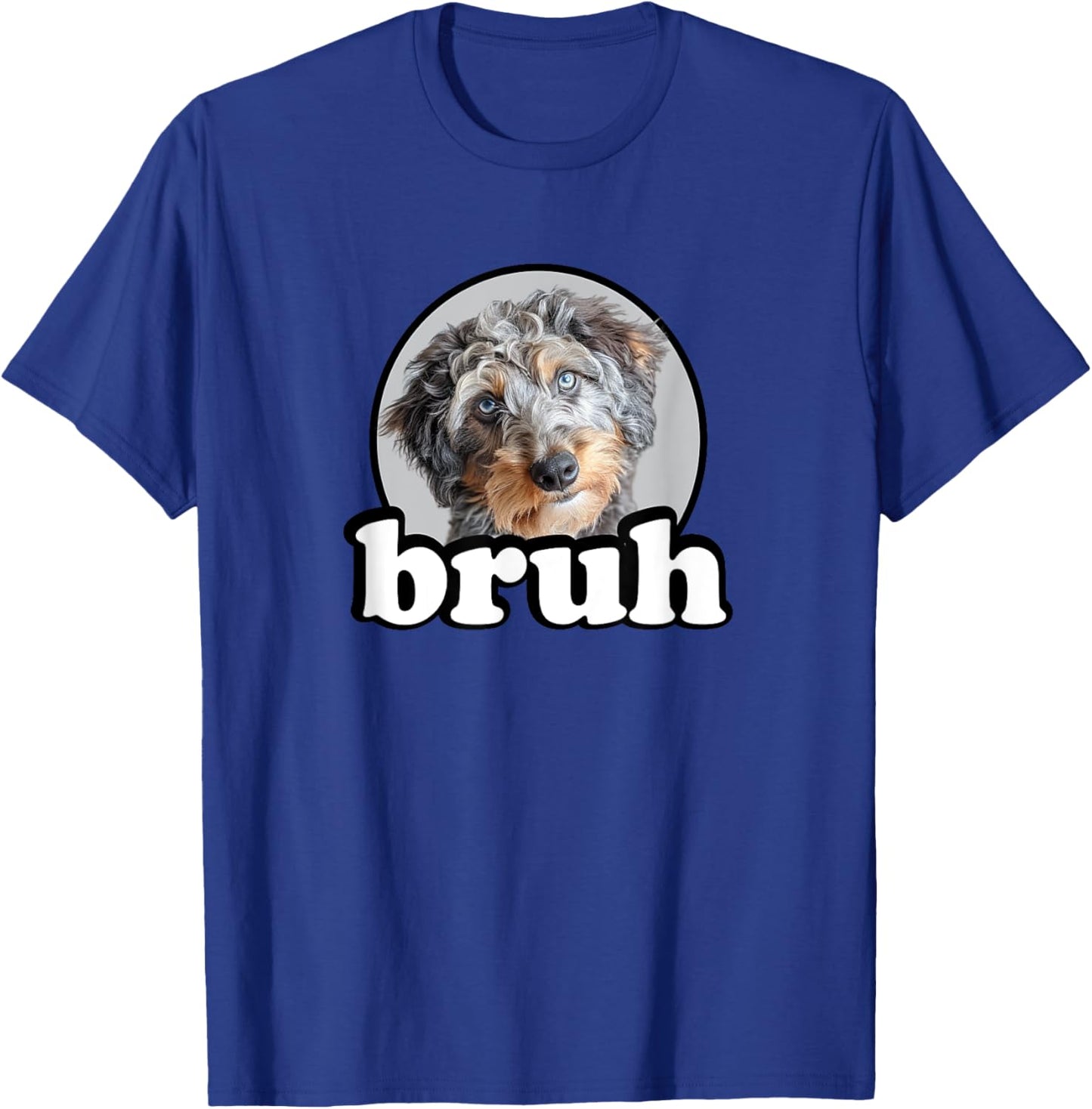 Merle Aussiedoodle T-Shirt - T-Shirt | Royal