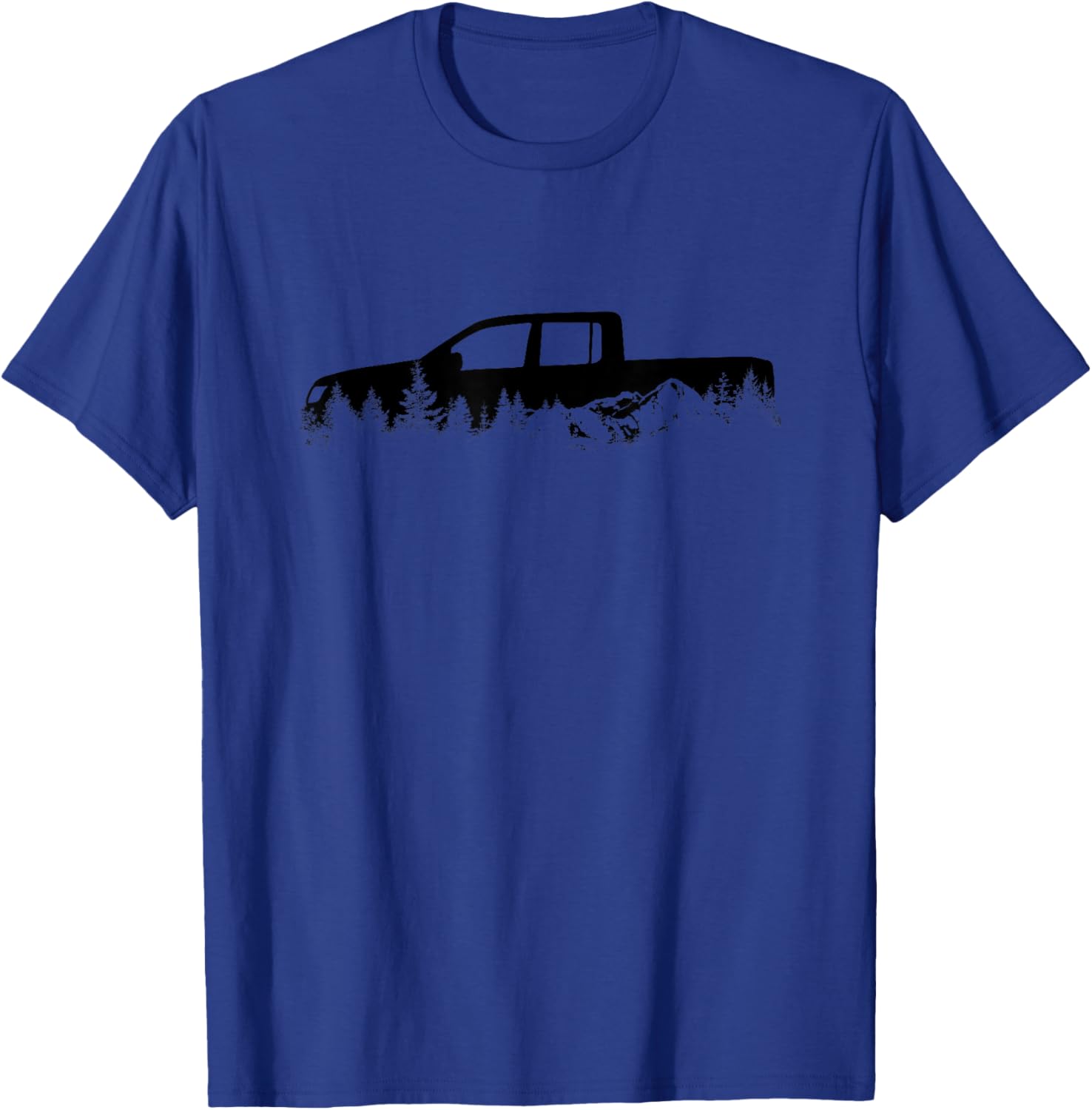 Nature Geländewagen 4x4 Pick Up Offroad Adventure 4wd T-Shirt - T-Shirt | Royal
